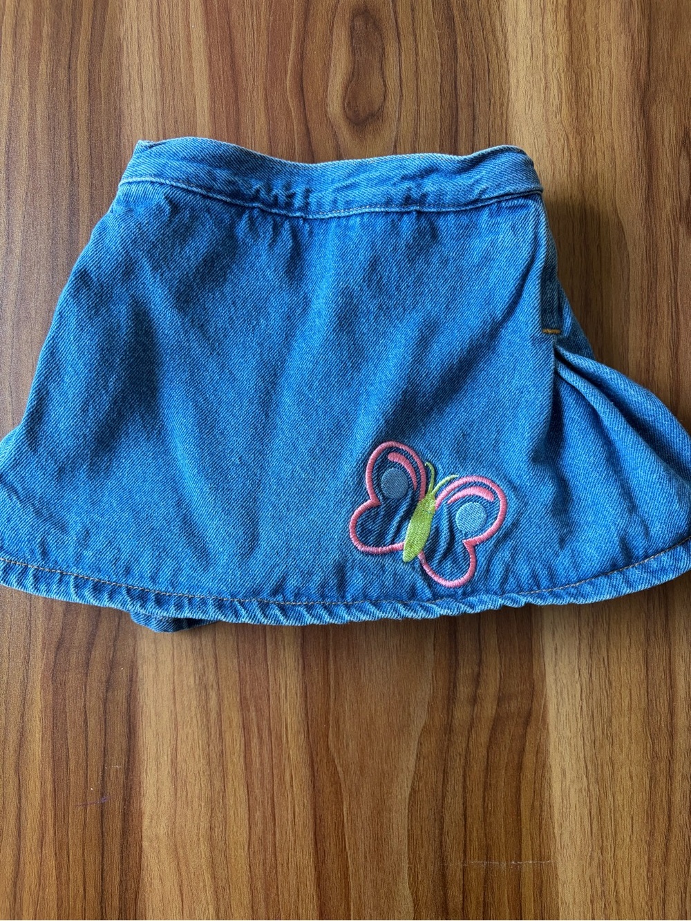 Y2K Arizona Jeans 18M Butterfly Embroidered Skort